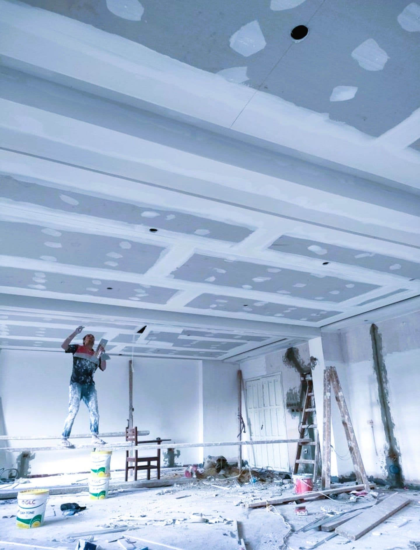 Instalación de drywall